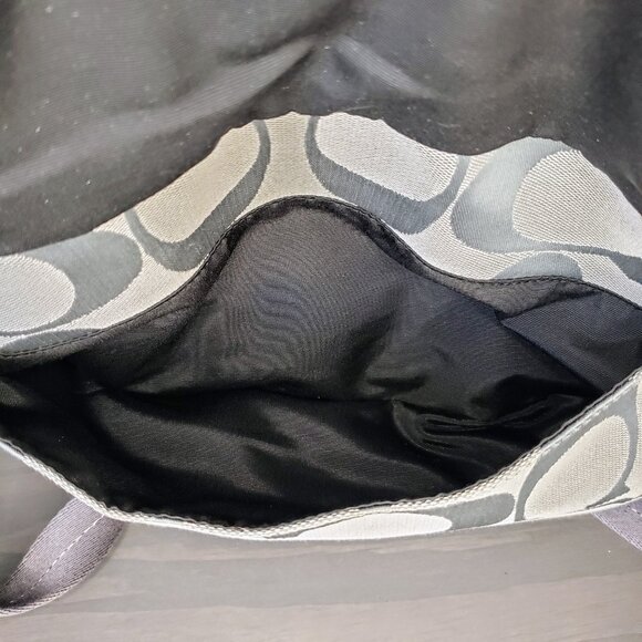 Gray Coach Women's Shoulder Bag - Picture 10 of 15